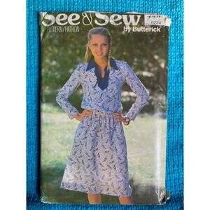 Butterick Sewing pattern 6224 dress shirt sz 14 16 18